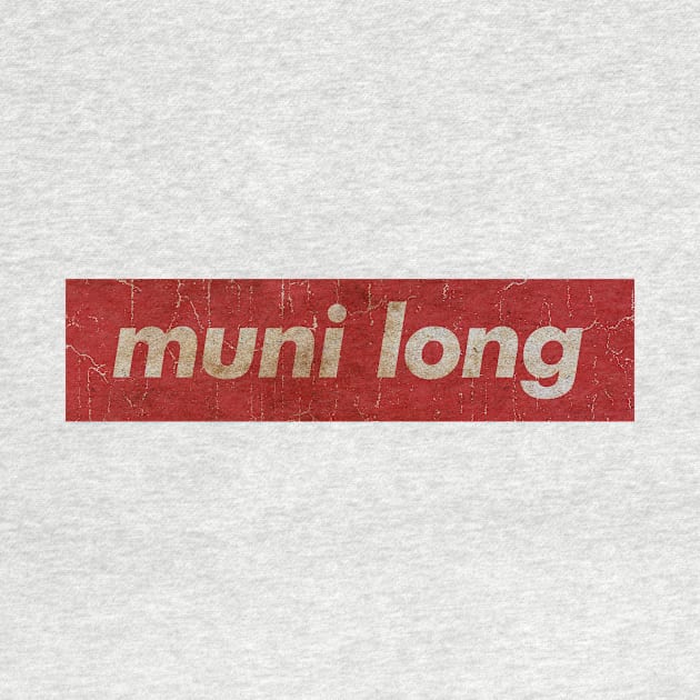 Muni Long - RECTANGLE RED VINTAGE by GLOBALARTWORD